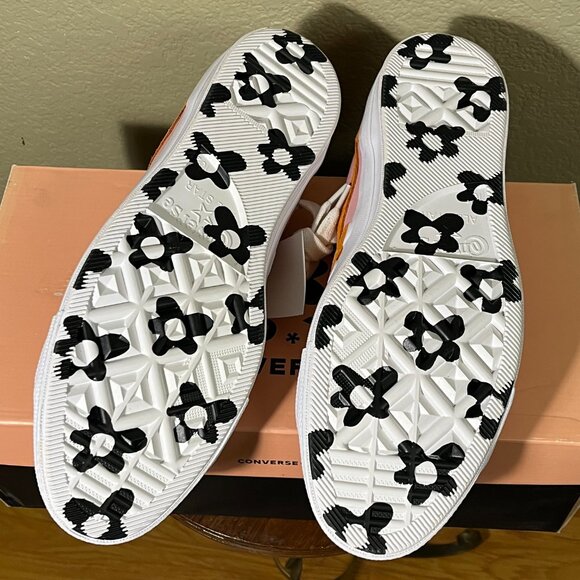 Golf Le Fleur Uno Orange/Pink Converse 10.5 New Golf Wang - Picture 6 of 8